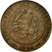 Coin, Netherlands, Wilhelmina I, 2-1/2 Cent, 1894, AU(50-53), Bronze, KM:108.2