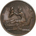 Frankrijk, Medaille, Naissance du Comte de Chambord, 1820, Bronzen, Gayrard, ZF+