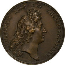France, Medal, Louis XIV, Les Anglais chassés de l'île de Saint Christophe