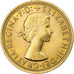 Coin, Great Britain, Elizabeth II, Sovereign, 1967, MS(63), Gold, KM:908