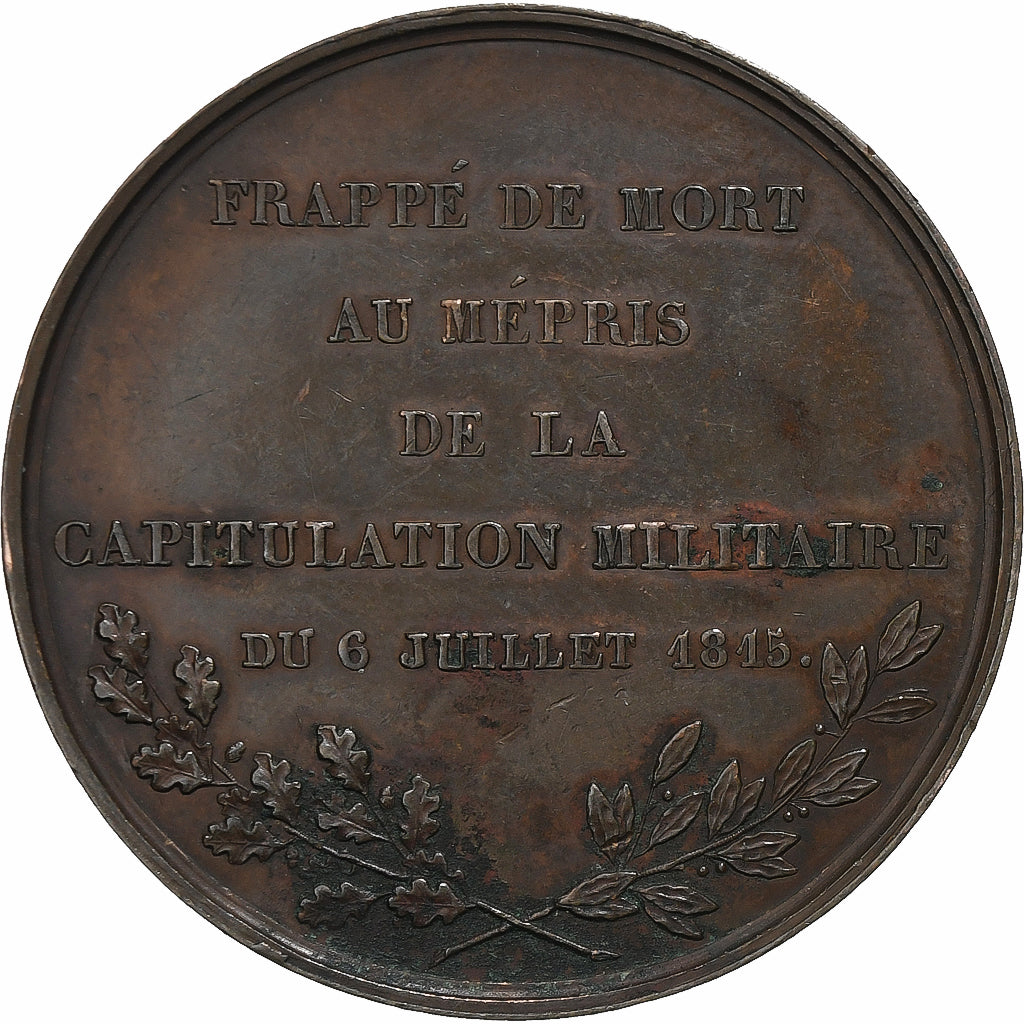 France, Médaille, First French Empire, Le Maréchal Ney, 1832, Bronze, SUP
