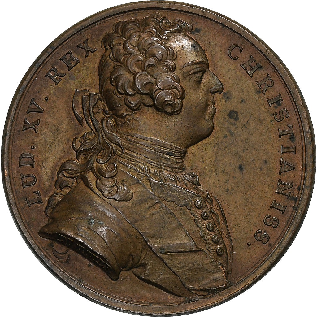 France, Médaille, Mariage d'Elisabeth de France avec Philippe d'Espagne, 1739