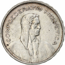 Coin, Switzerland, 5 Francs, 1933, Bern, EF(40-45), Silver, KM:40