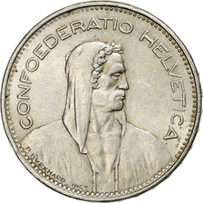 Switzerland, 5 Francs, 1965, Bern, Silver, AU(55-58), KM:40