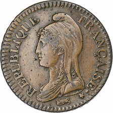 Francia, Decime, Dupré, AN 5, Lyon, Bronzo, BB, Gadoury:187, KM:645.5