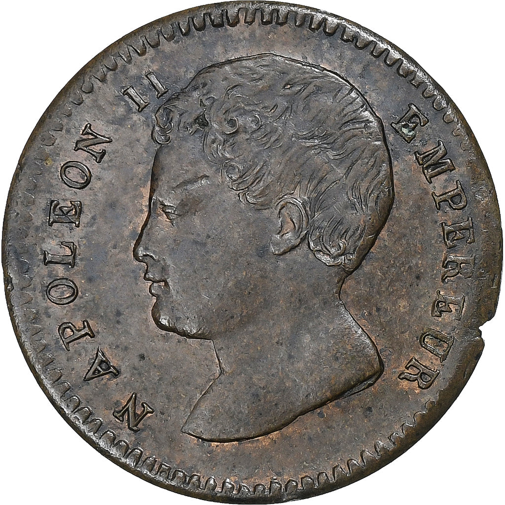 Frankrijk, Napoleon II, 1/2 Franc, 1816, Brussels, ESSAI, Bronzen, PR