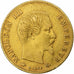 Francja, Napoleon III, 5 Francs, 1859, Paris, Złoto, VF(30-35), Gadoury:1001