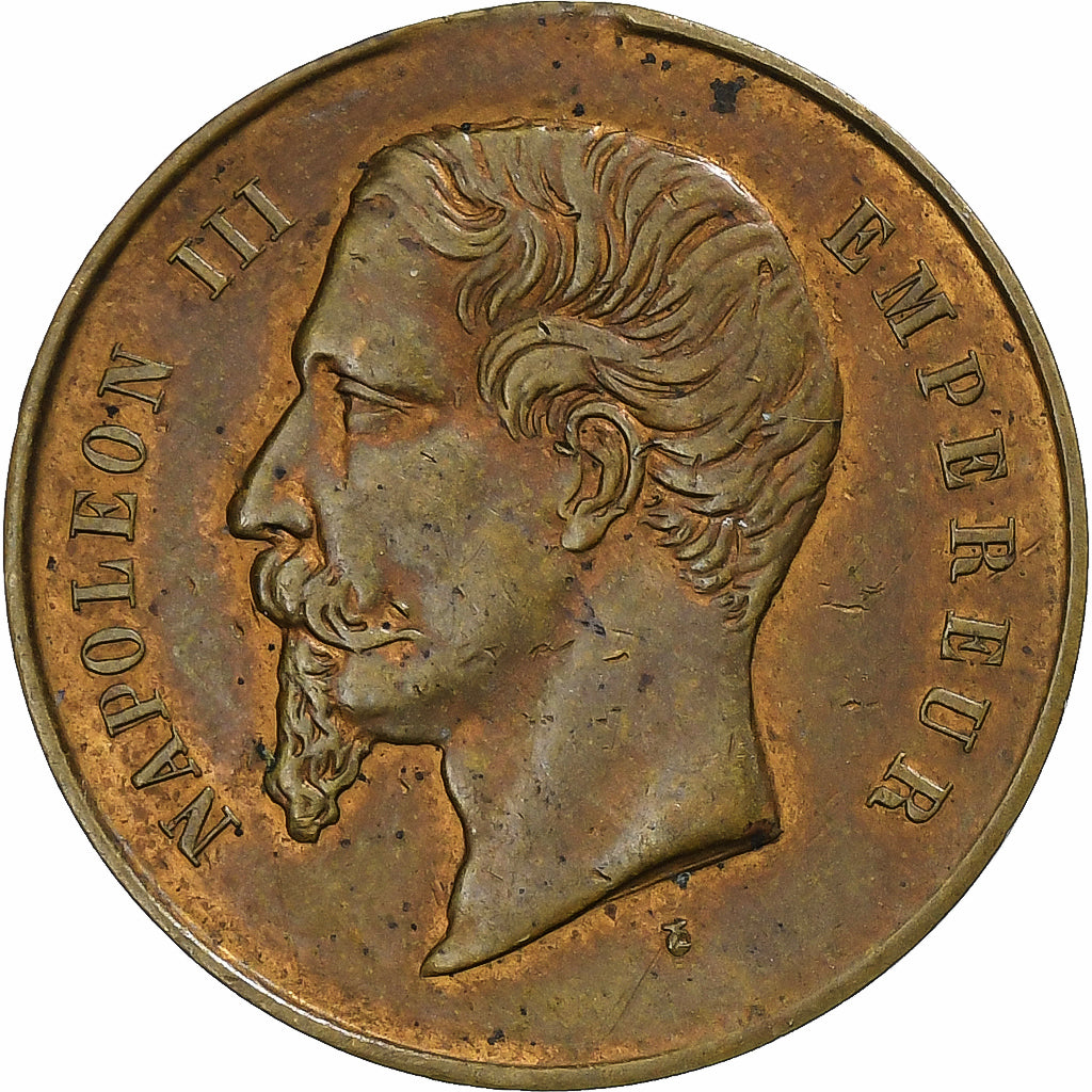 Francia, medaglia, Napoléon III, Campagne d'Italie, Rentrée de l'Armée à