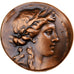 France, Medal, Reproduction Monnaie Grecque, 1977, Copper, MS(63)