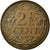 Coin, Netherlands, Wilhelmina I, 2-1/2 Cent, 1929, AU(55-58), Bronze, KM:150