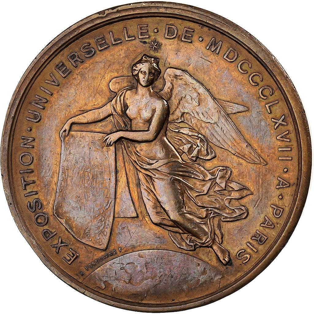 Frankreich, Medaille, Exposition universelle de Paris, 1867, Bronze, Ponscarme