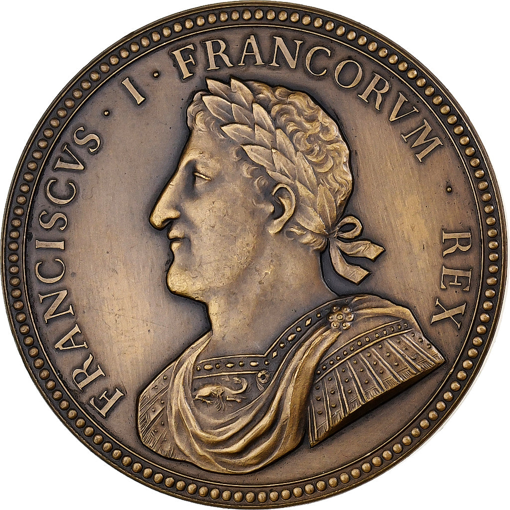 France, Médaille, François Ier, Marignan, Bronze, SPL+