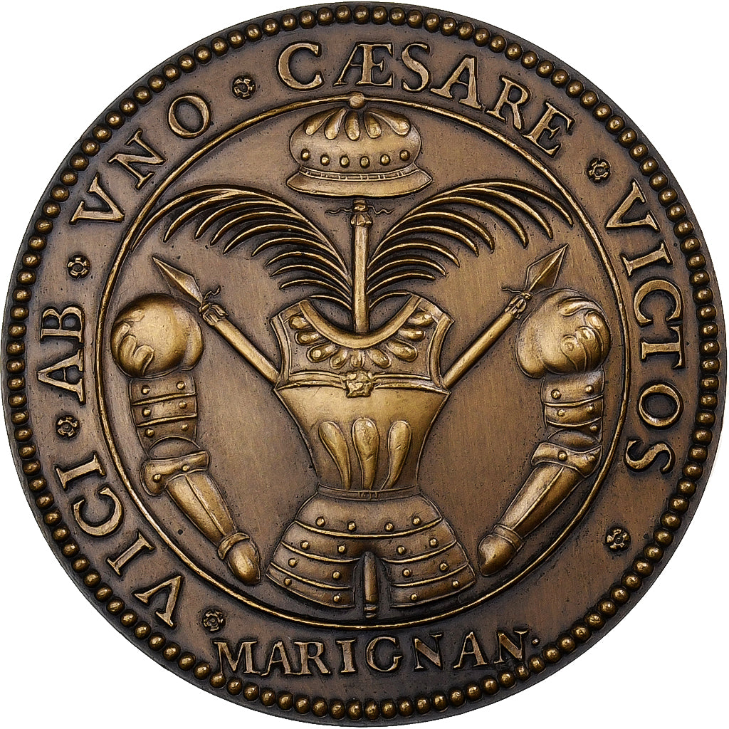 France, Médaille, François Ier, Marignan, Bronze, SPL+