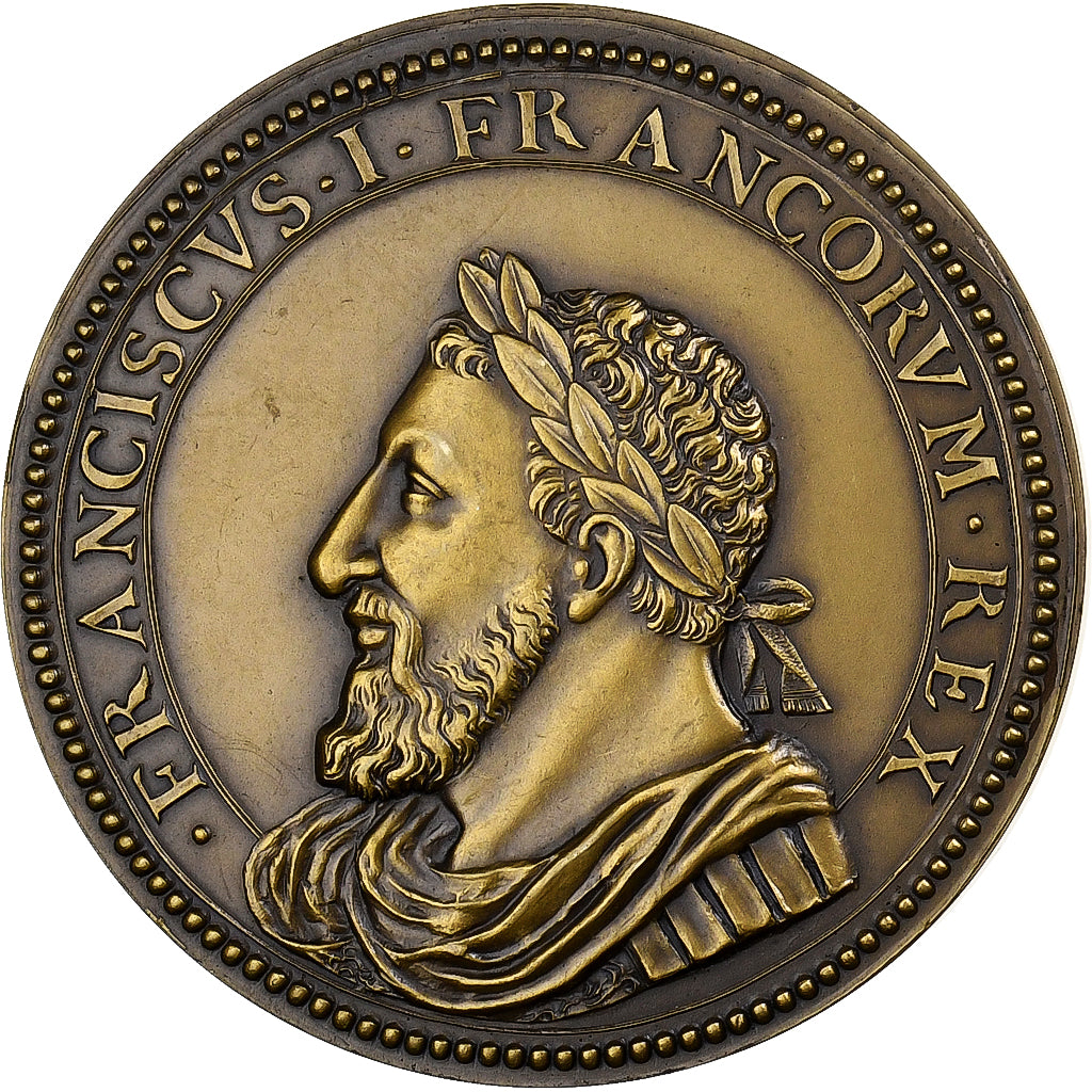 Frankrijk, Medaille, François Ier, 1967, Bronzen, UNC-