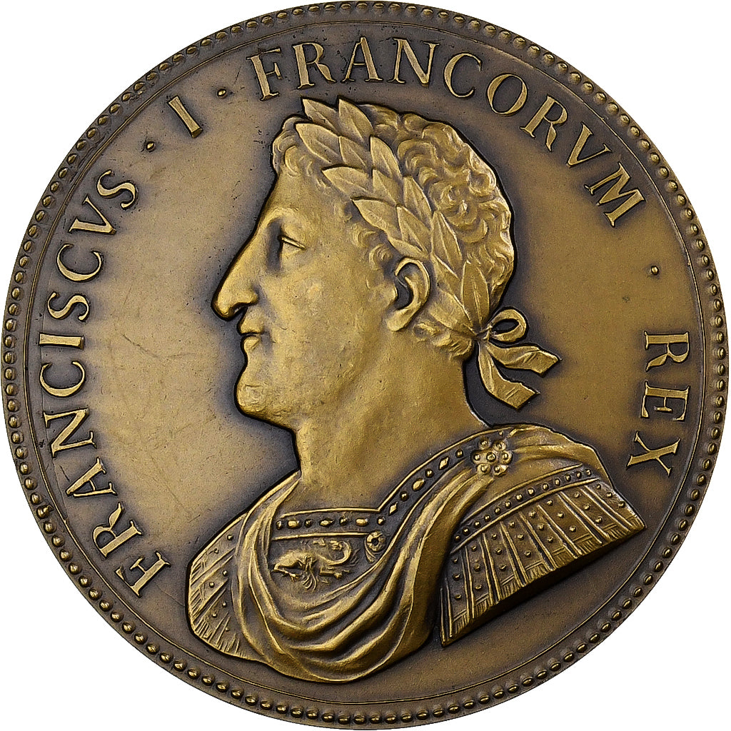 Frankrijk, Medaille, François Ier, 1967, Bronzen, UNC-