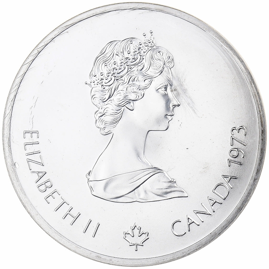 Canada, Elizabeth II, 10 Dollars, Montréal XXI Olympiade, 1976, Ottawa