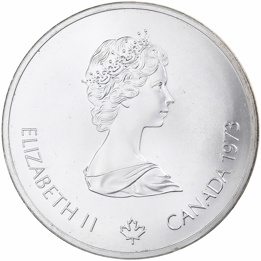 Canada, Elizabeth II, 10 Dollars, Montréal XXI Olympiade, 1976, Ottawa
