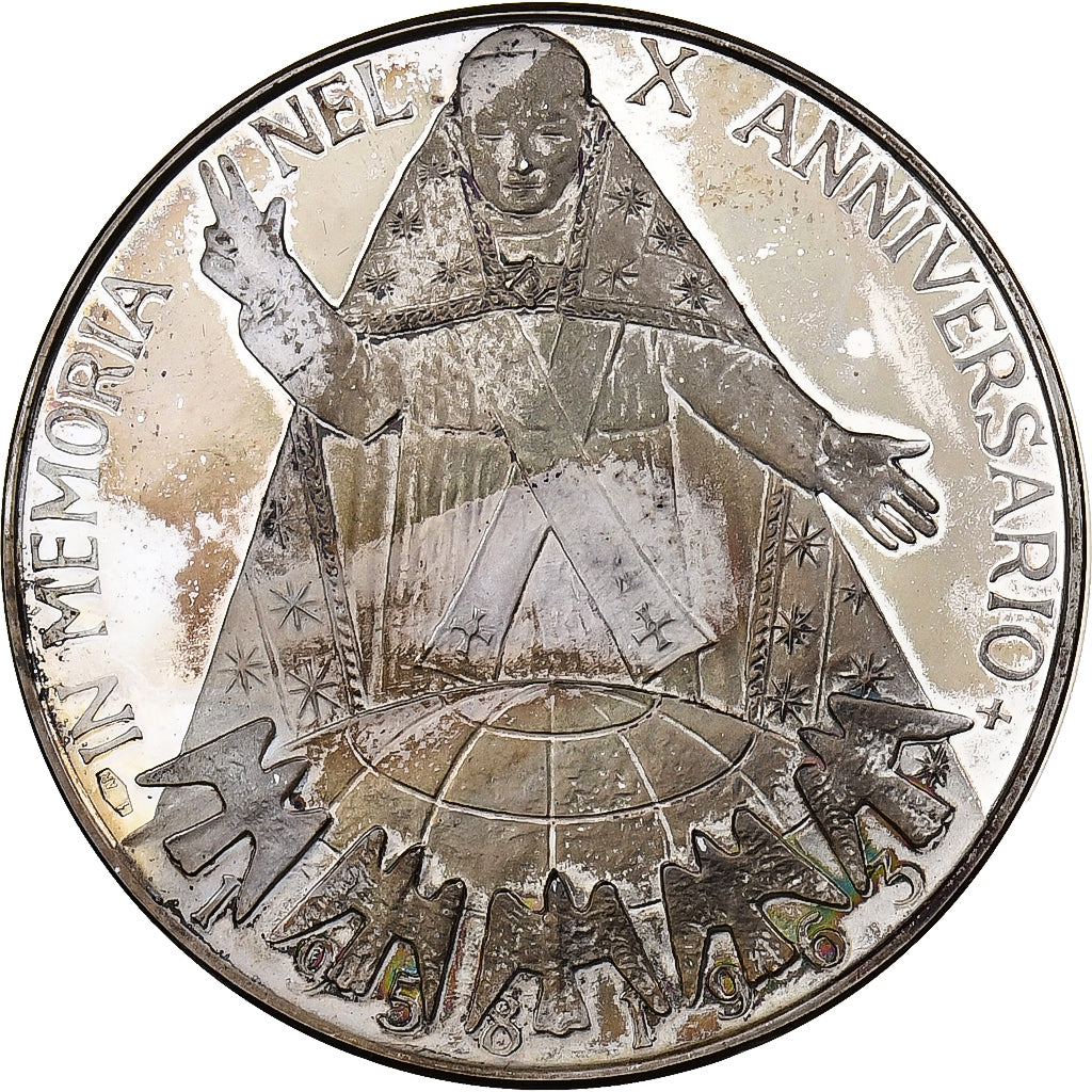 Vatican, Medal, 10ème Anniversaire de la Mort du Pape Jean XXIII, 1973