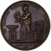 Frankreich, Medaille, Naissance et Baptème du Duc de Bordeaux, 1820, Bronze