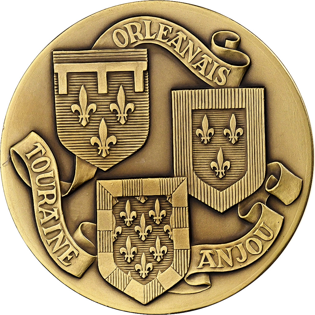 Frankrijk, Medaille, Touraine, Orléanais, Anjou, Amboise, Bronzen, J. Balme