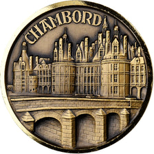 Francia, medaglia, Touraine, Orléanais, Anjou, Chambord, Bronzo, J. Balme, SPL