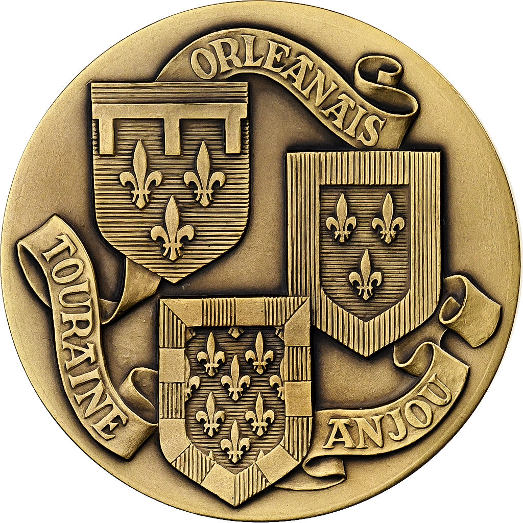 France, Médaille, Touraine, Orléanais, Anjou, Cheverny, Bronze, SPL, J. Balme