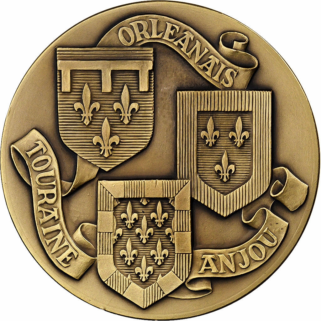 France, Médaille, Touraine, Orléanais, Anjou, Blois, Bronze, SPL, J. Balme