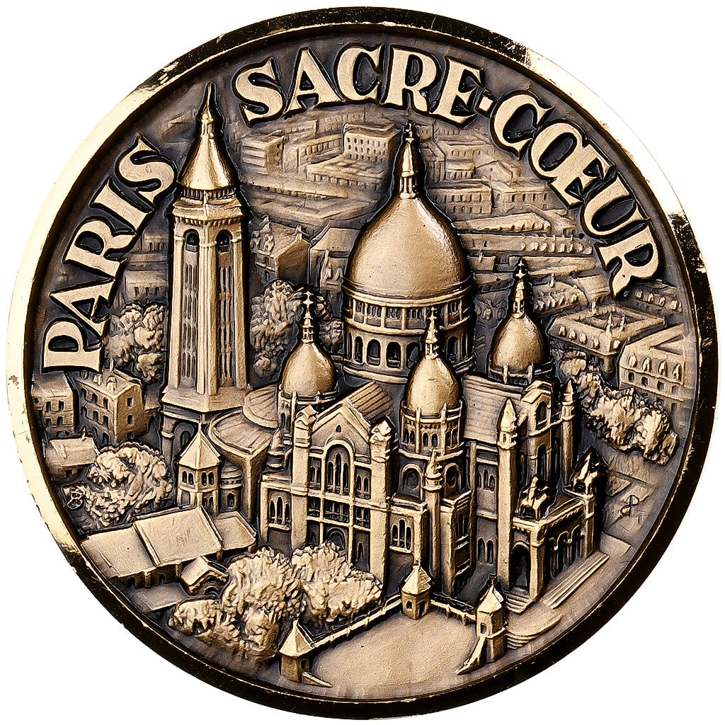 Frankreich, Medaille, Paris - Sacré Coeur, Bronze, J. Balme, UNZ