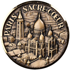 Frankreich, Medaille, Paris - Sacré Coeur, Bronze, J. Balme, UNZ