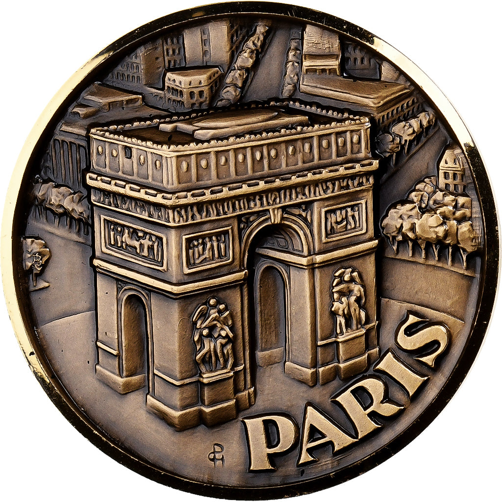 France, Médaille, La ville de Paris, Bronze, SPL, J. Balme