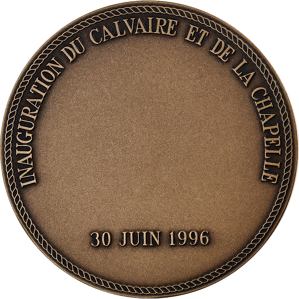 França, medalha, Inauguration su Calvaire de la Chapelle, Boulogne-sur-mer