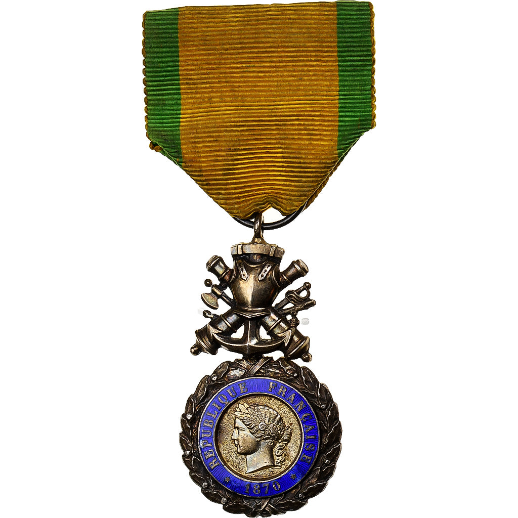 Frankrijk, Troisième République, Valeur et Discipline, Medaille, 1870, Heel