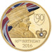 Regno Unito, medaglia, Queen Elisabeth II, 90th Birthday, Politics, 2016, FDC