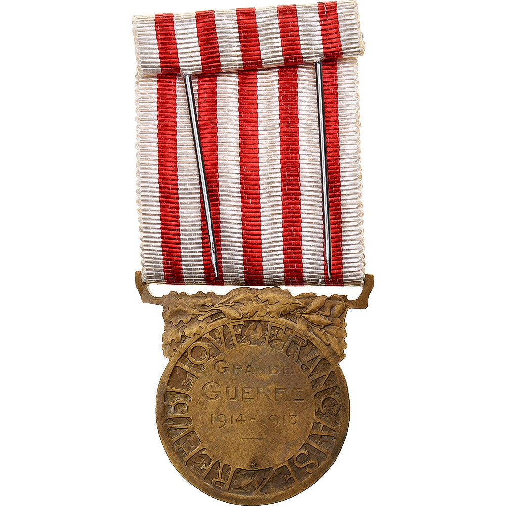 Frankreich, Grande Guerre, Medaille, 1914-1918, Uncirculated, Morlon, Bronze, 33