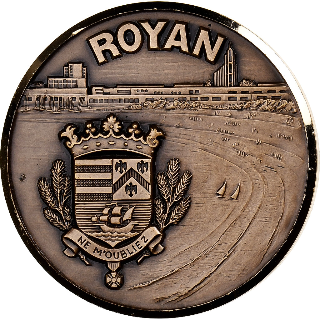 France, Médaille, Office Municipale du Tourisme de Royan, Bronze, SUP