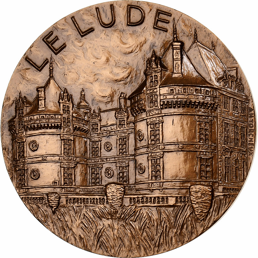 Francia, medalla, Château du Lude, Bronce, Torcheux, SC