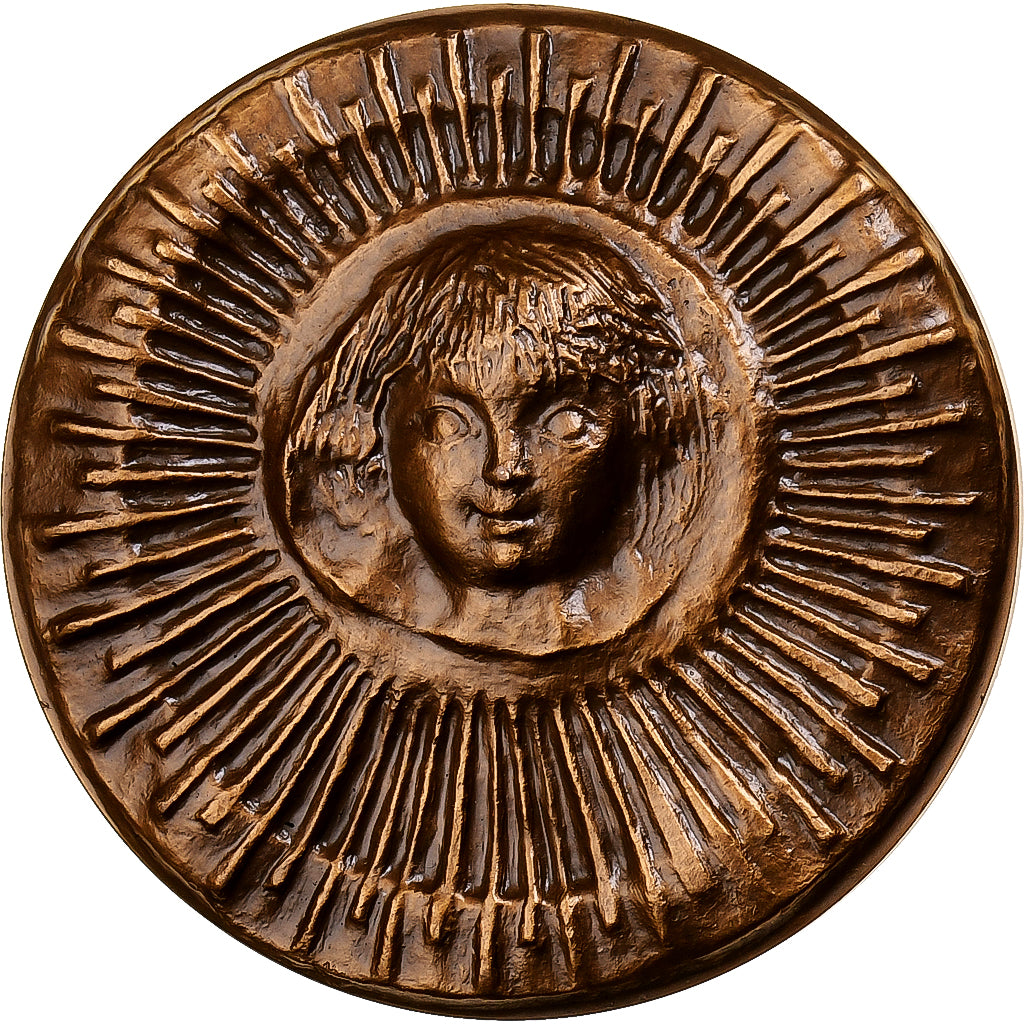Frankrijk, Medaille, VIllages d'enfants SOS de France, 1985, Bronzen, UNC-