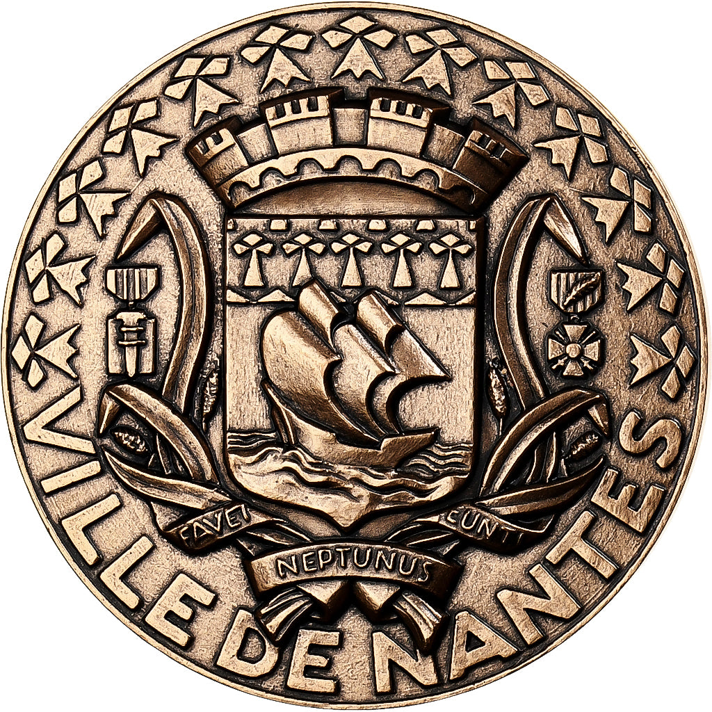 France, Médaille, 40ème Anniversaire, Fédération Nationale Léo Lagrange