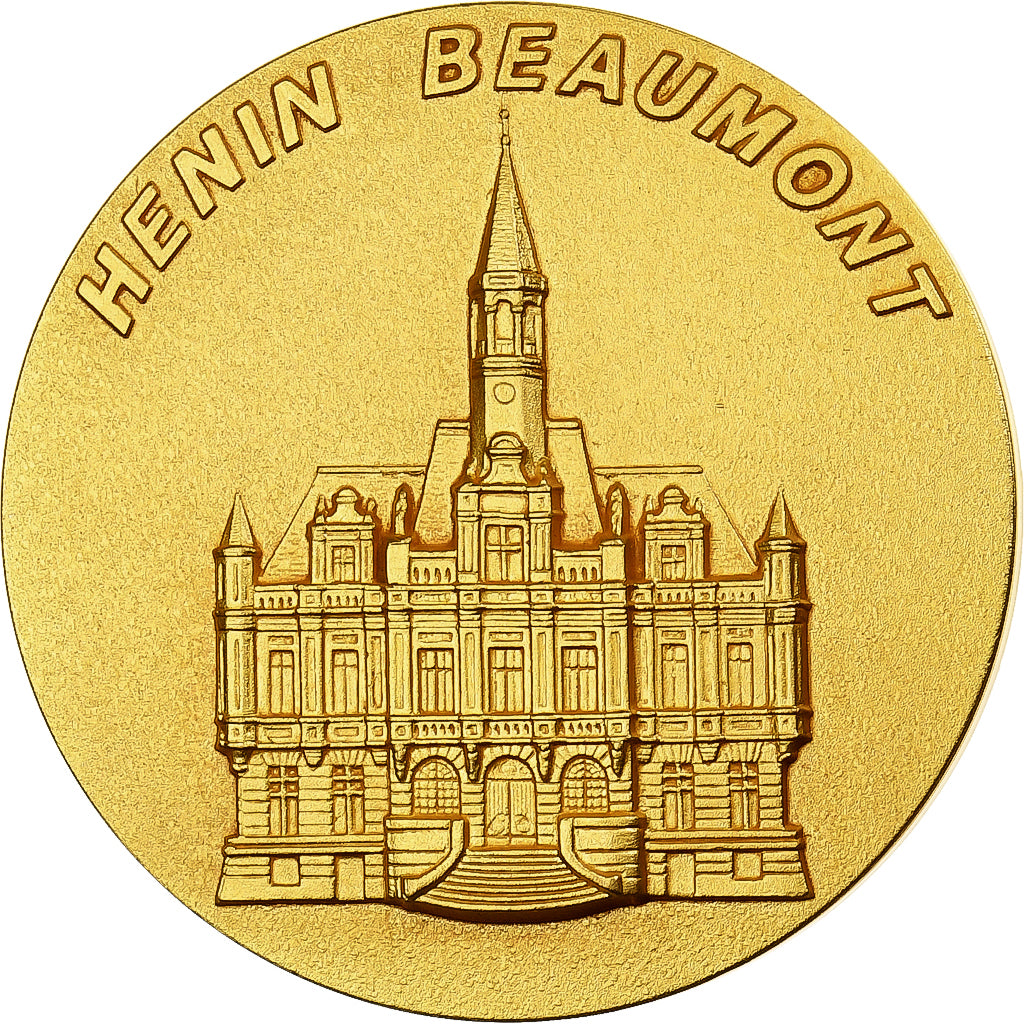 Francia, medaglia, Ville de Hénin Beaumont, Bronze Florentin, Pichard, FDC