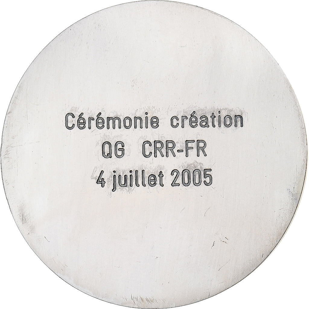 Francia, medaglia, Headquarters-Rapid reaction Corps, 2005, Bronzo argentato