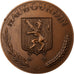 França, medalha, Ville de Haubourdin, 1982, Bronze, MS(65-70)