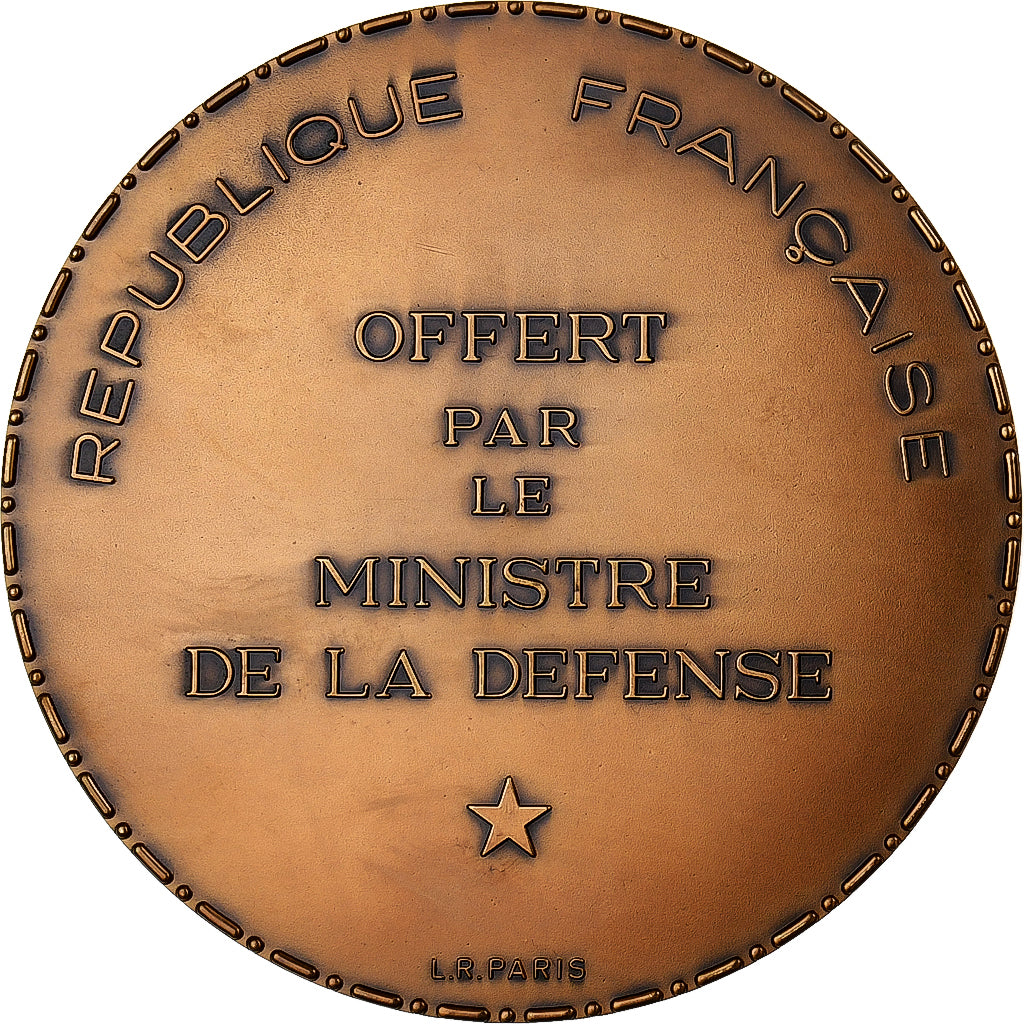 França, medalha, Offert par le Ministre de la Défense, Paris, Bronze