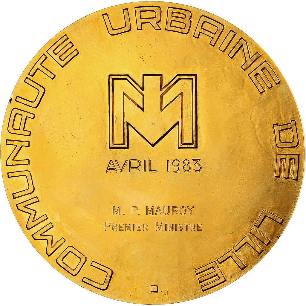 França, medalha, Communauté urbaine de Lille, à Pierre Mauroy, Premier
