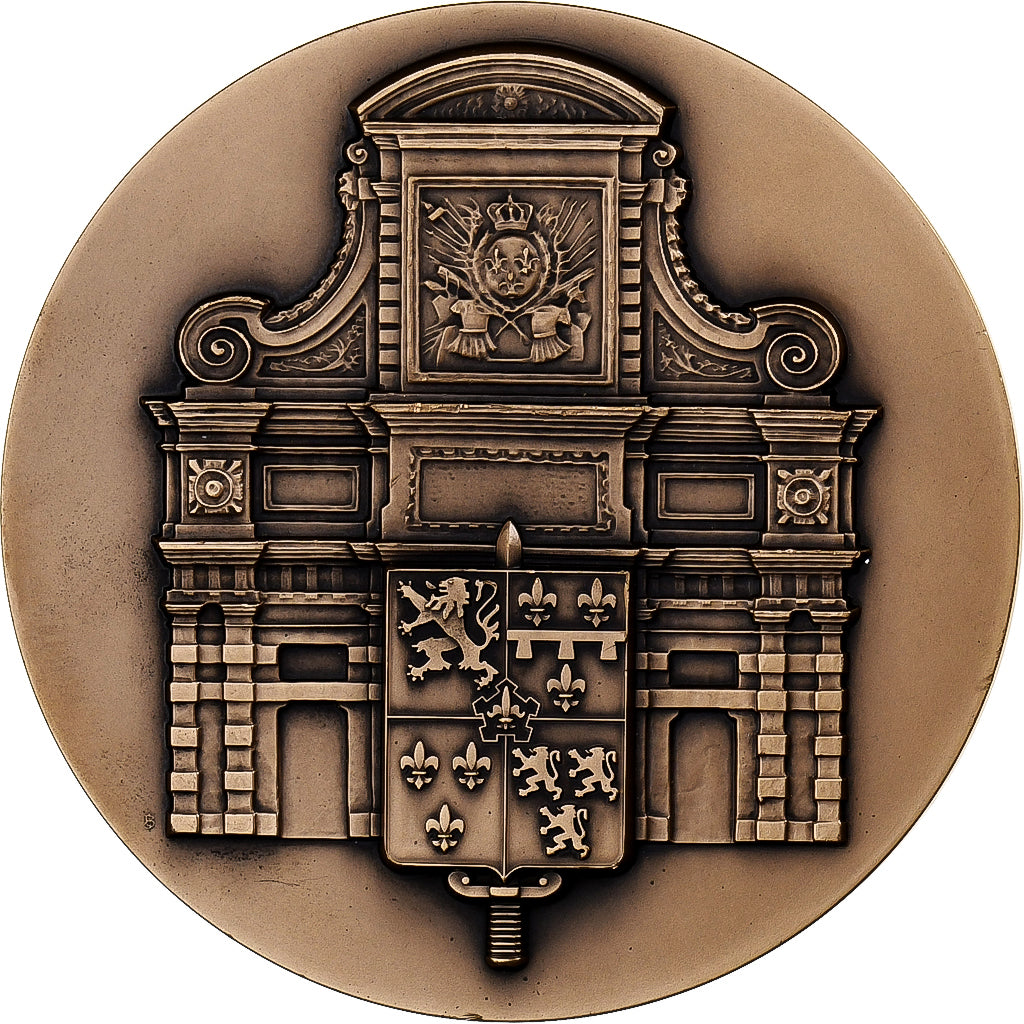 France, Medal, Le Général Gouverneur de Lille à Pierre Mauroy