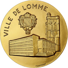 Francia, medalla, La Ville de Lhomme à Pierre Mauroy, Premier Ministre, 1982