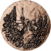 Frankreich, Medaille, La Commune d'Houplin-Ancoisne à Pierre Mauroy, 2009