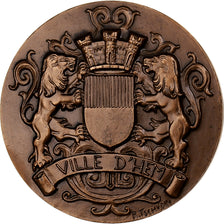 Frankrijk, Medaille, La Ville d'Hem à Pierre Mauroy, Premier Ministre, 1980