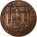 Francia, medalla, La Ville d'Hellemmes-Lille à Pierre Mauroy, 1977, Bronce