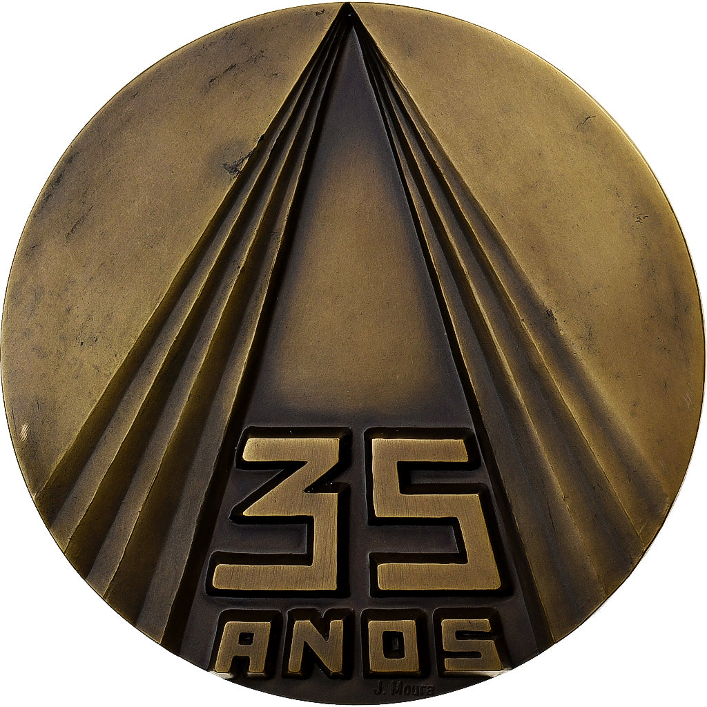 Portugal, medalla, TAP, Air Portugal, 35 Anos, 1979, Bronce, Moura, SC