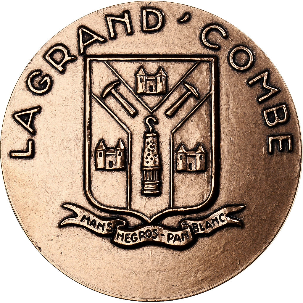 France, Medal, La Grand'Combe, Bronze, Torcheux, MS(65-70)